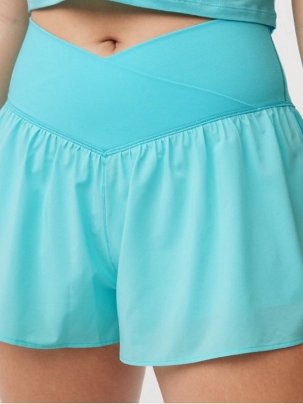 OFFLINE by Aerie Real Me Crossover Flowy Shorts XS